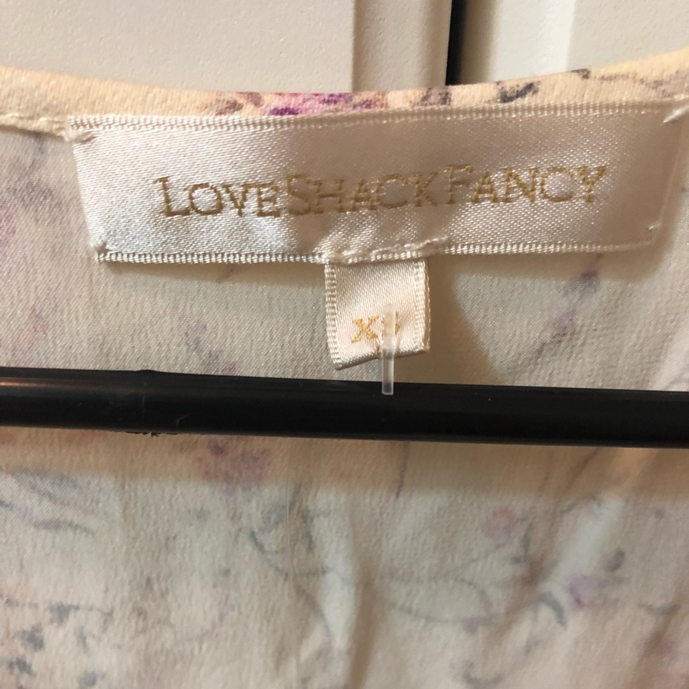 Loveshackfancy SILK Talia blouse - Picture 7 of 7